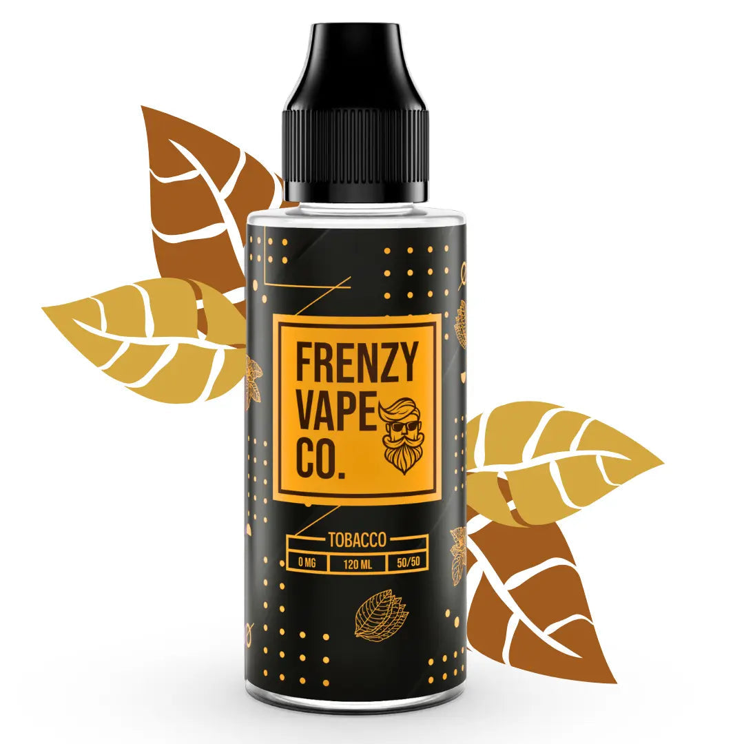 Frenzy Vape Co. Tobacco - 100ml Shortfill E-liquid - The E-Cig Store