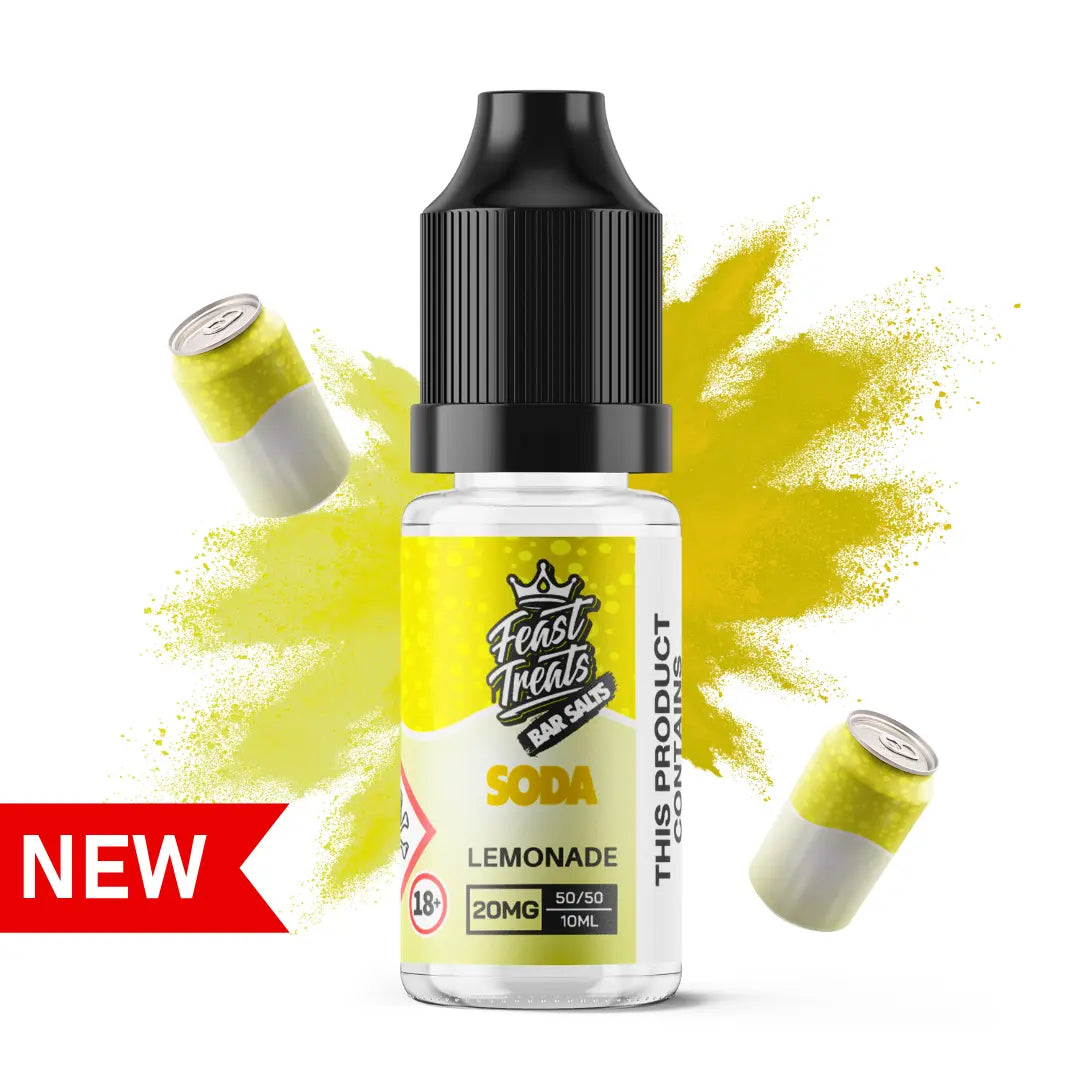 Lemonade Feast Treats Soda Bar Salts - 10ml Nic Salt E-Liquid Feast Treats