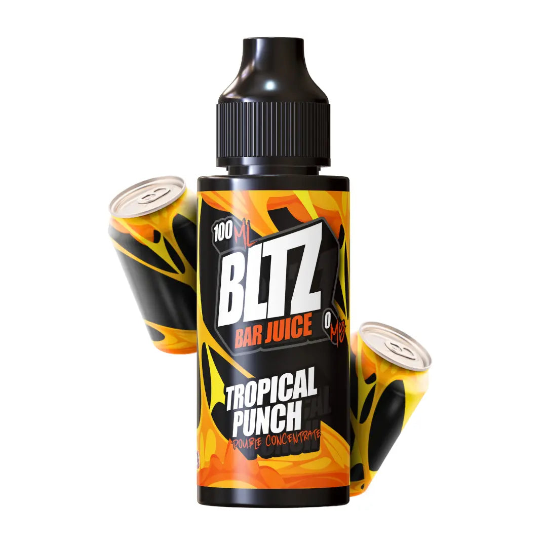 Tropical Punch 100ml Shortfill E-Liquid by BLTZ BLTZ Bar Juice
