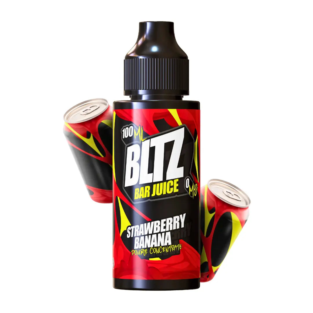 Strawberry Banana 100ml Shortfill by BLTZ BLTZ Bar Juice