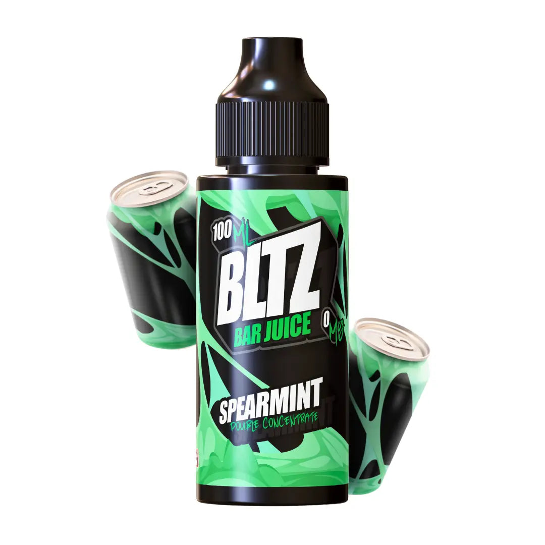 Spearmint 100ml Shortfill E-Liquid by BLTZ BLTZ Bar Juice
