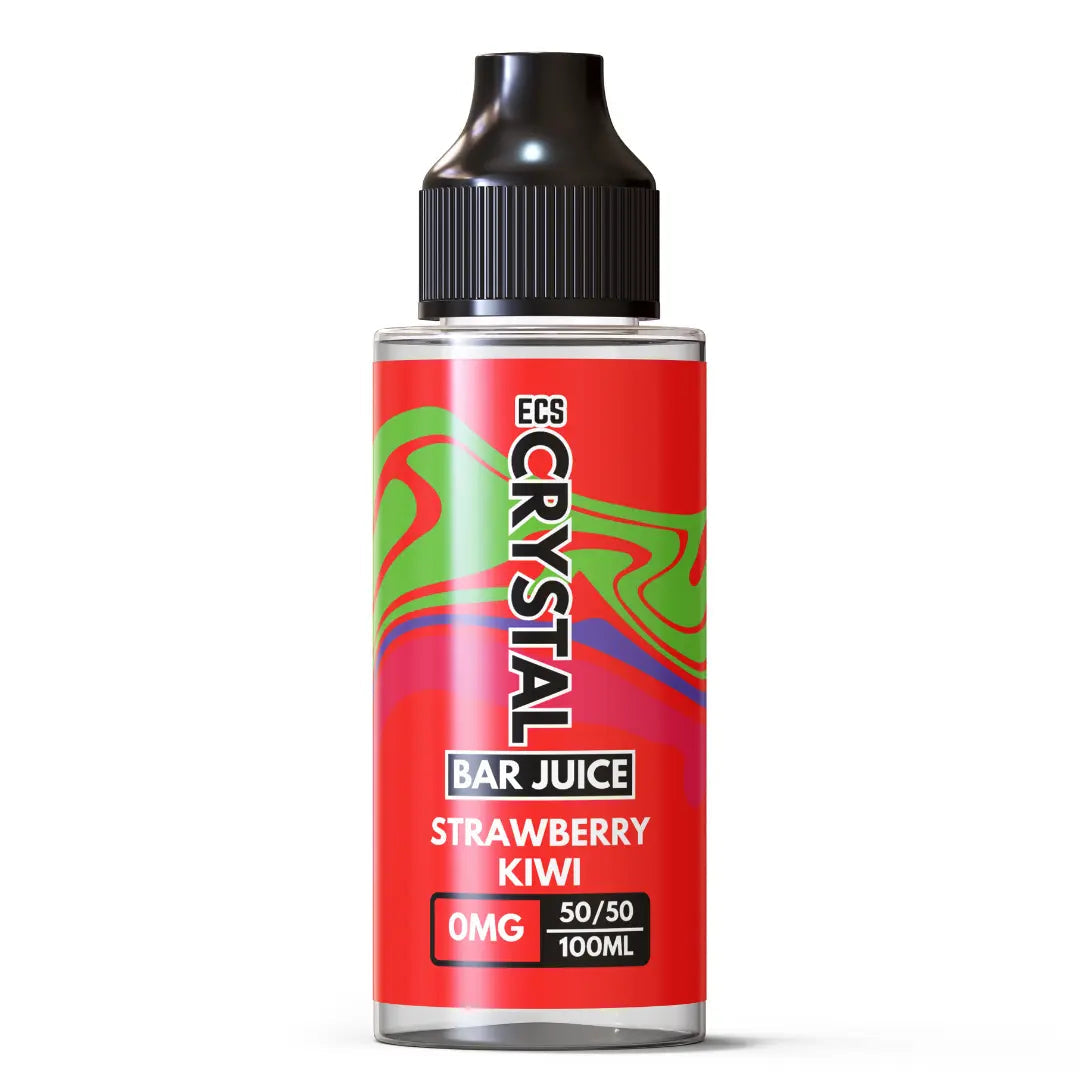 Strawberry Kiwi Crystal Bar Juice - 100ml Bar Juice E-Liquid ECS Crystal