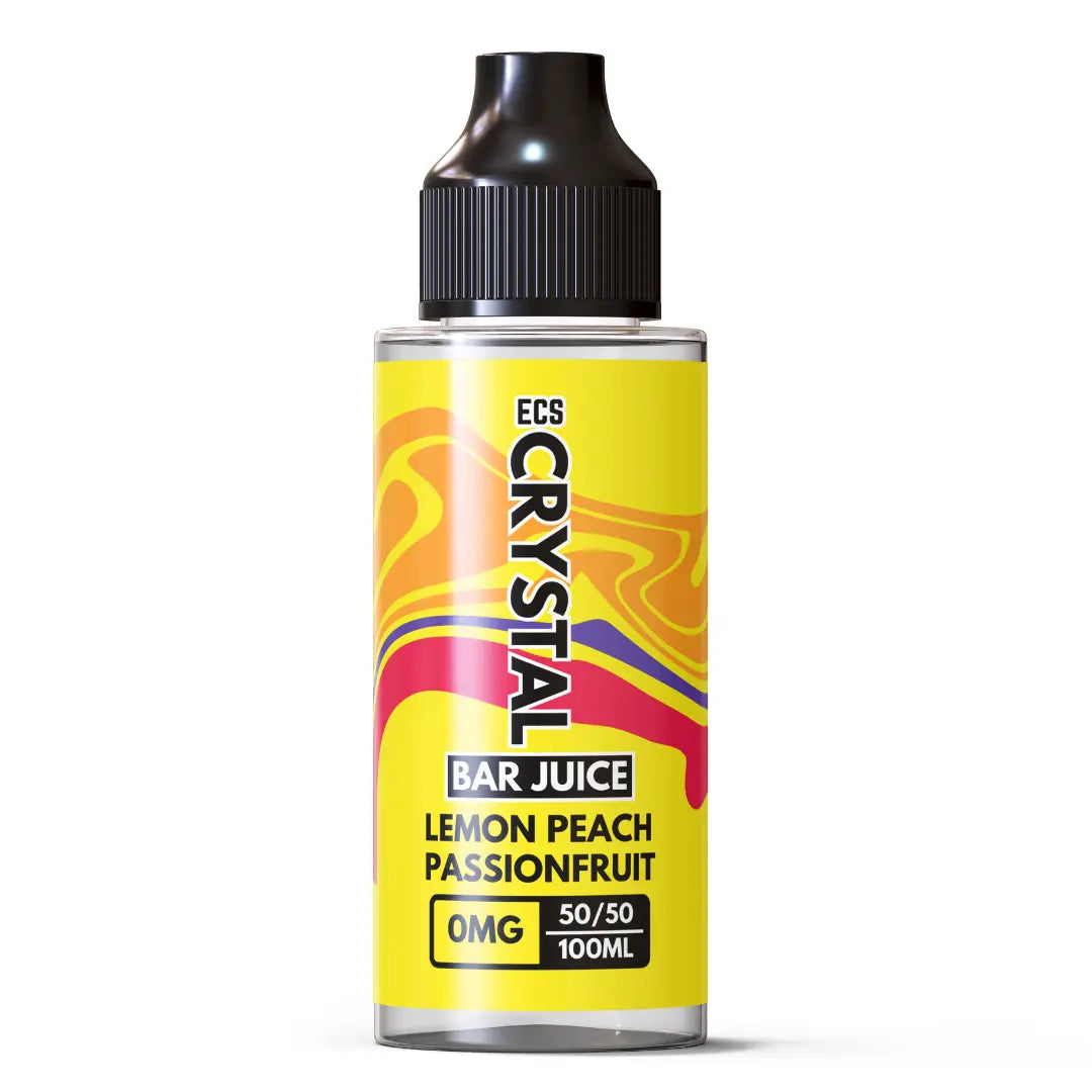 Lemon Peach Passionfruit Crystal Bar Juice - 100ml Bar juice E-liquid ECS Crystal