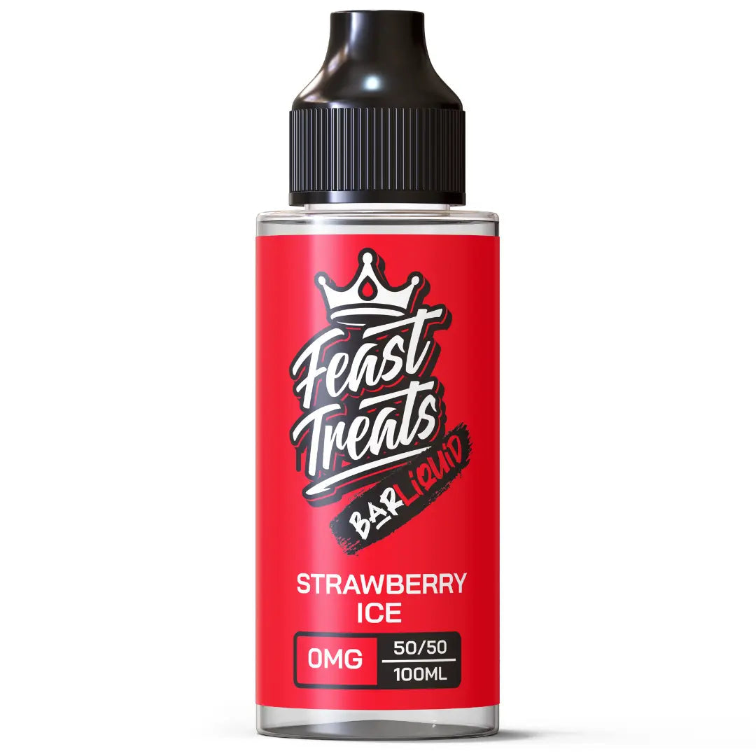 Strawberry Ice by Feast Treats - 100ml Bar E-Liquid Feast Treats
