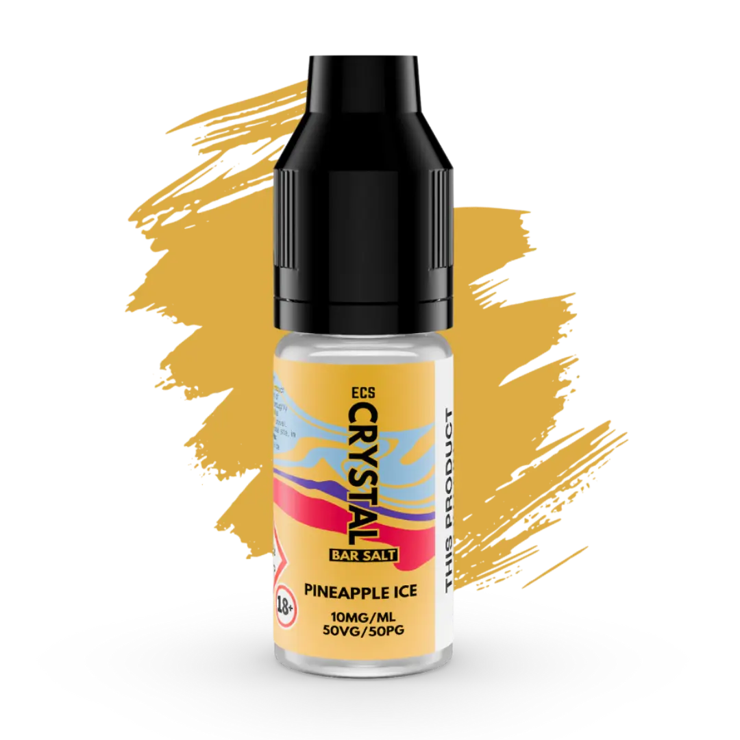 Pineapple Ice Crystal Bar Salts - 10ml Nic Salt E-Liquid ECS Crystal
