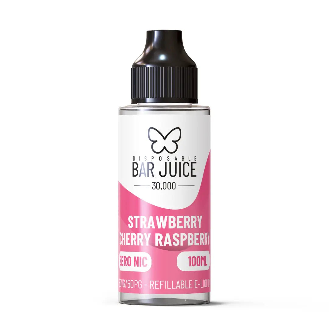 Strawberry Raspberry Cherry by Bar Juice 30,000 - 100ml Bar Juice Bar Juice 30,000