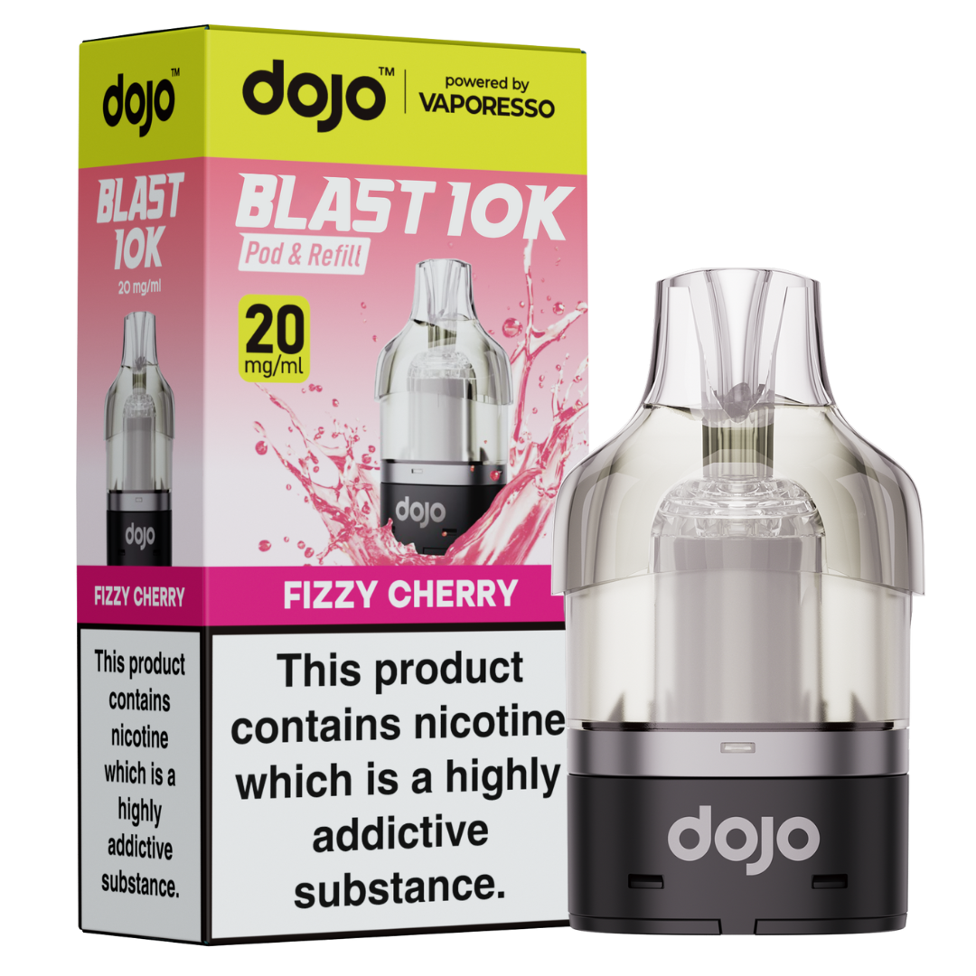 Fizzy Cherry Vaporesso Dojo Blast 10K Refill Pack