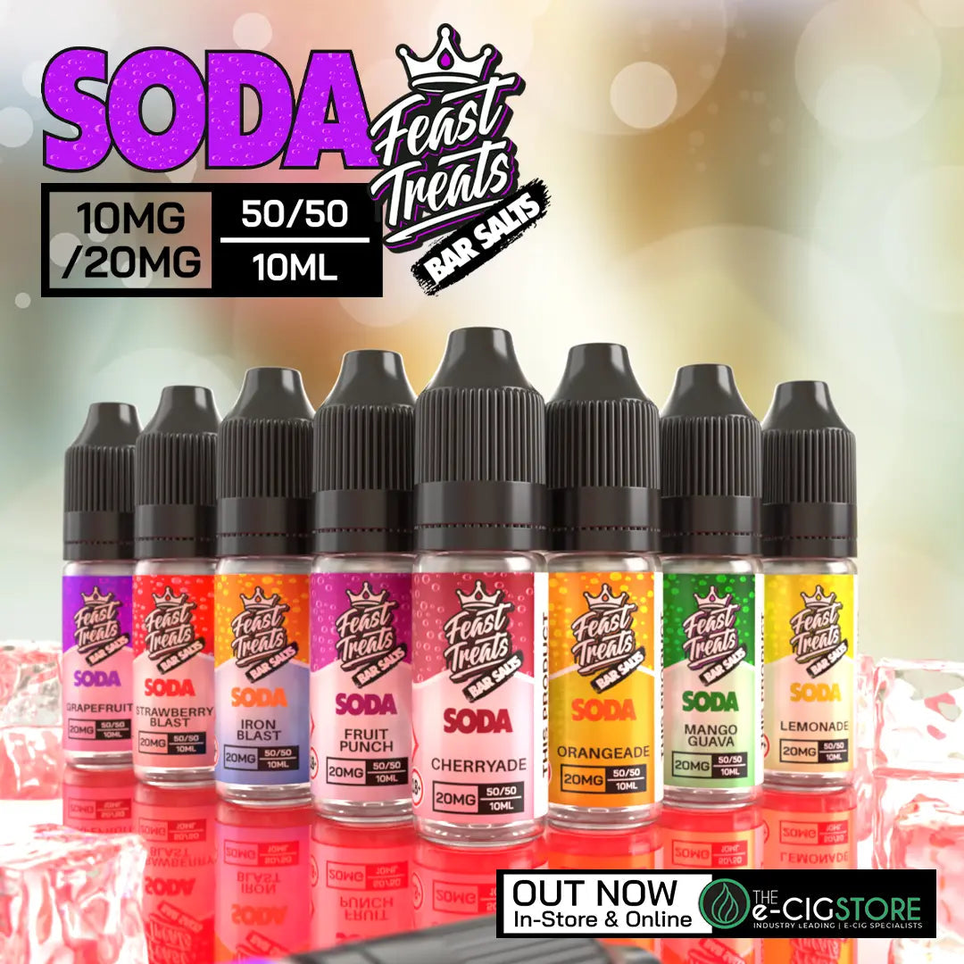 Lemonade Feast Treats Soda Bar Salts - 10ml Nic Salt E-Liquid Feast Treats