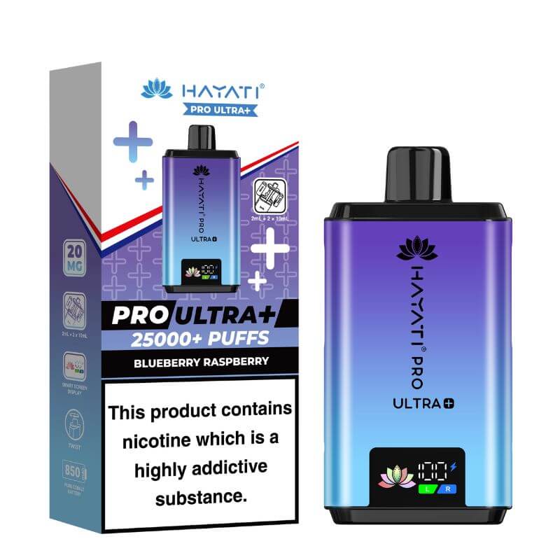 
Hayati_Pro_Ultra_Plus_25K_Puff_Pod_Kit_Blueberry Raspberry
