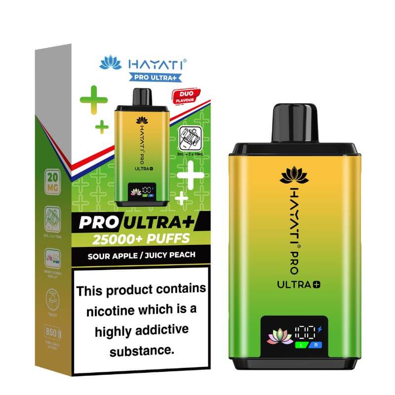  Hayati_Pro_Ultra_Plus_25K_Puff_Pod_Kit_Sour Apple