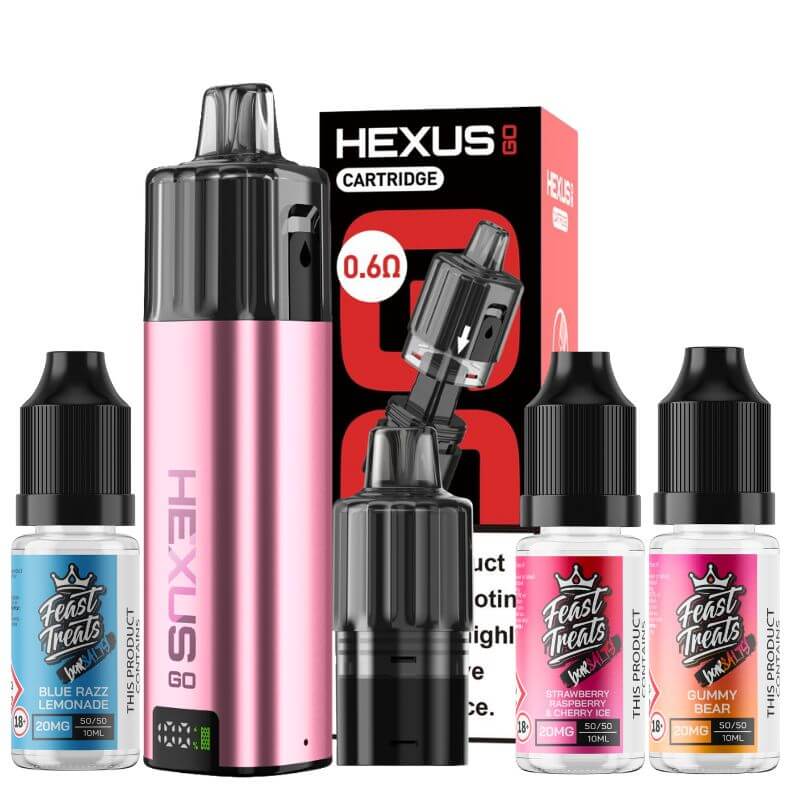Hexus Go 12ml Pod Kit Bundle