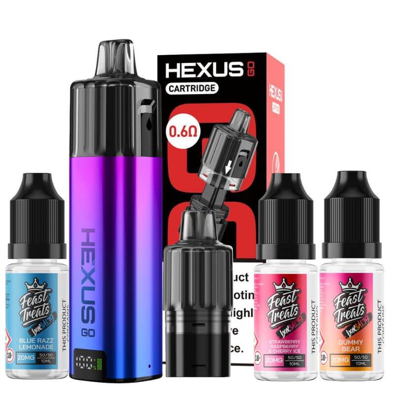 Hexus Go 12ml Pod Kit Bundle