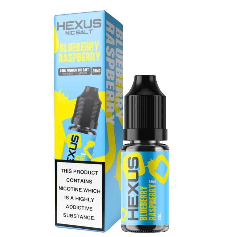 Blueberry Raspberry 10ml Nic Salt by Hexus Nic salts