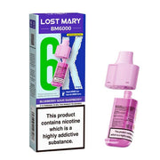 Blueberry Sour Raspberry Lost Mary BM6000 Refill Pack