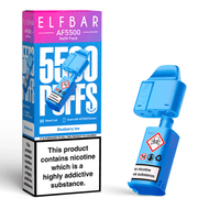 Blueberry Ice Elf Bar AF5500 Prefilled Pod – 5500 Puffs