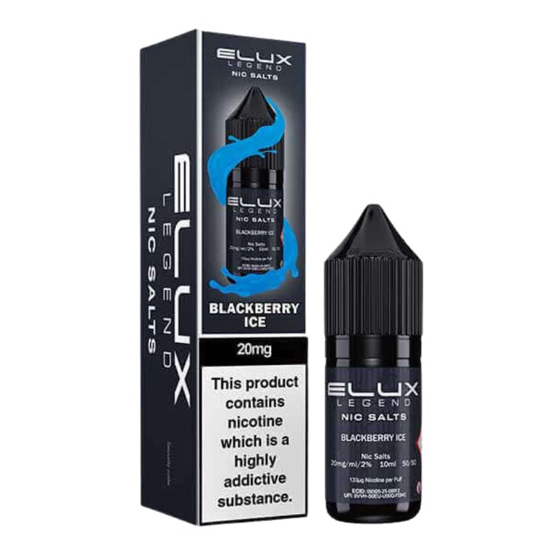 Blackberry Ice Nic Salt E-Liquid by Elux Legend