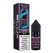 Blackcurrant Lemonade Nic Salt E-Liquid by Elux Legend