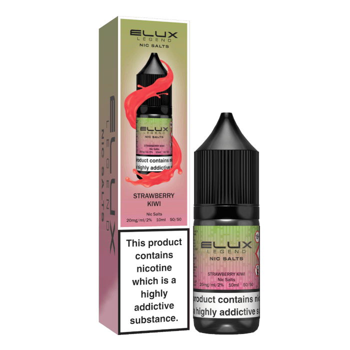 Strawberry Kiwi Nic Salt E-Liquid by Elux Legend