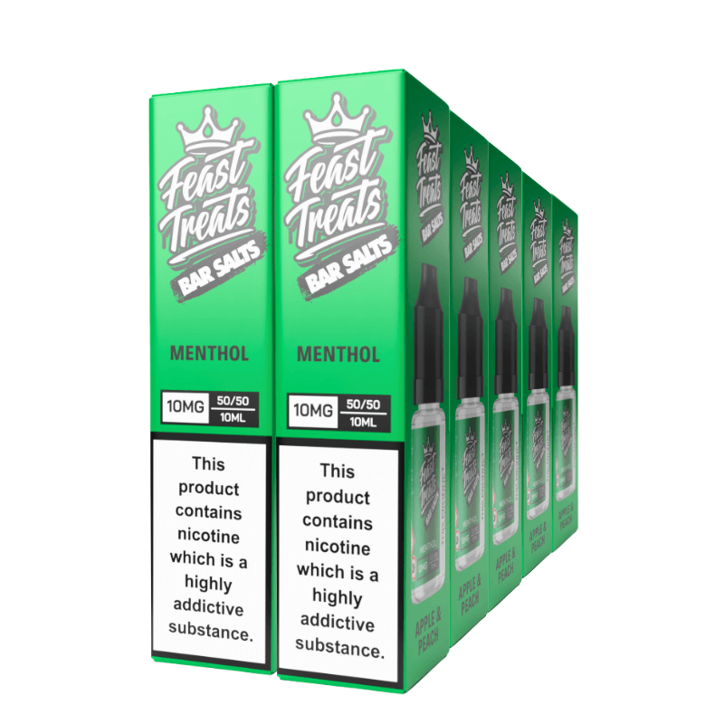 Menthol Feast Treats Nic Salts – 10 x 10ml Pack