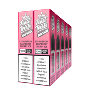 Strawberry Raspberry Cherry Ice Feast Treats Nic Salts – 10 x 10ml Pack