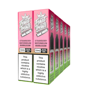 Strawberry Watermelon Bubblegum Feast Treats Nic Salts – 10 x 10ml Pack