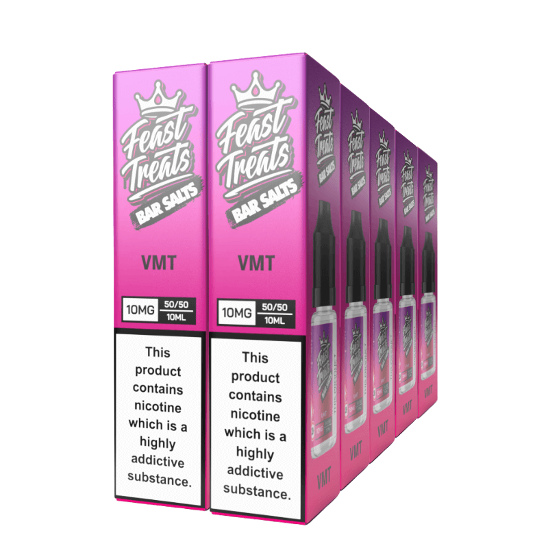 VMT Feast Treats Nic Salts – 10 x 10ml Pack