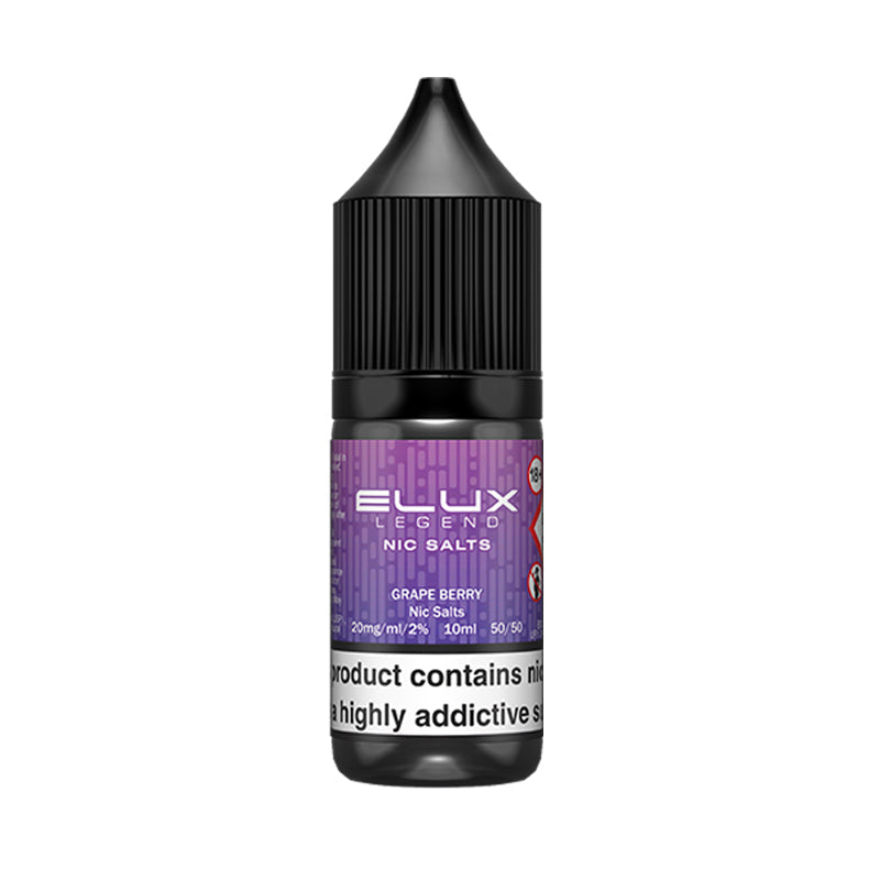 Grape Berry Nic Salt E-Liquid by Elux Legend