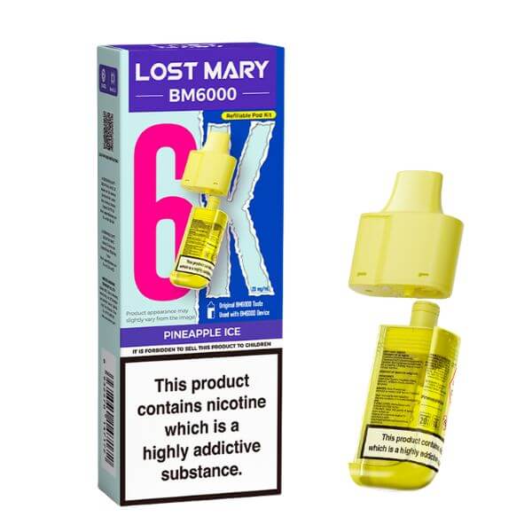 Pineapple Ice Lost Mary BM6000 Refill Pack
