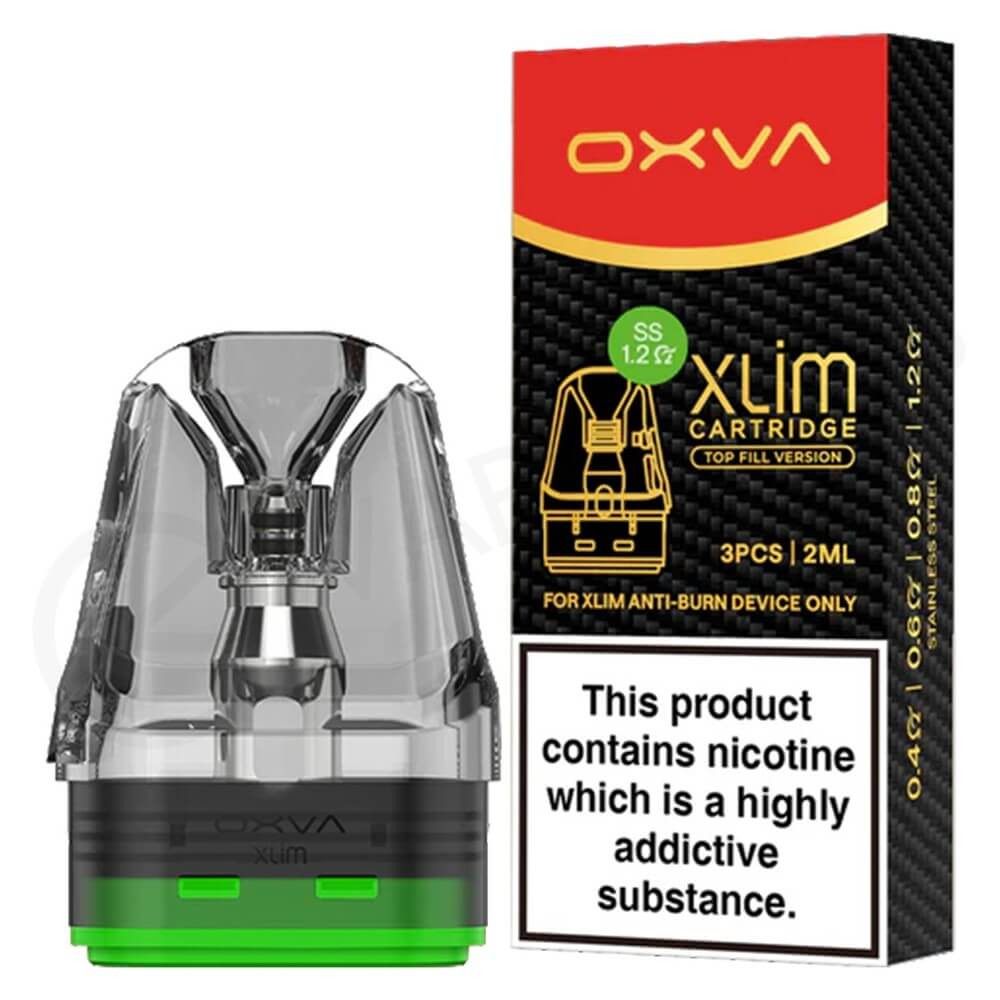 OXVA Xlim Stainless Steel Replacement Pods (3 Pack)