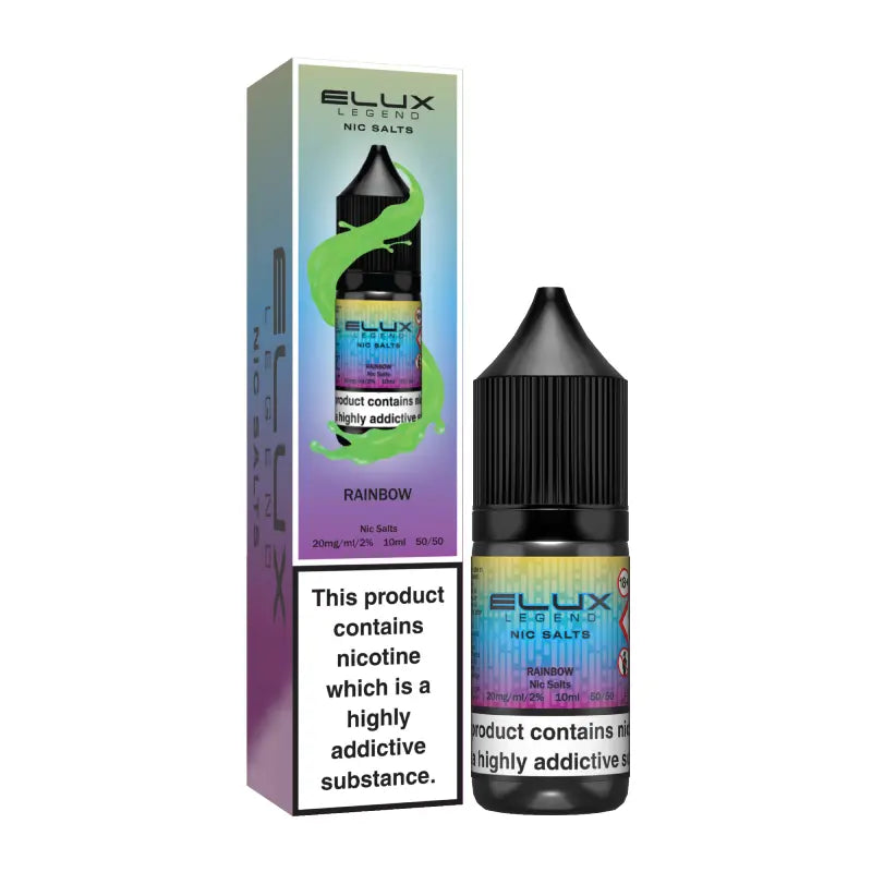 Rainbow Nic Salt E-Liquid by Elux Legend