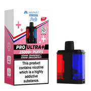 Straw Cranberry and Straw Dragonfruit Hayati Pro Ultra Plus Refill Pack