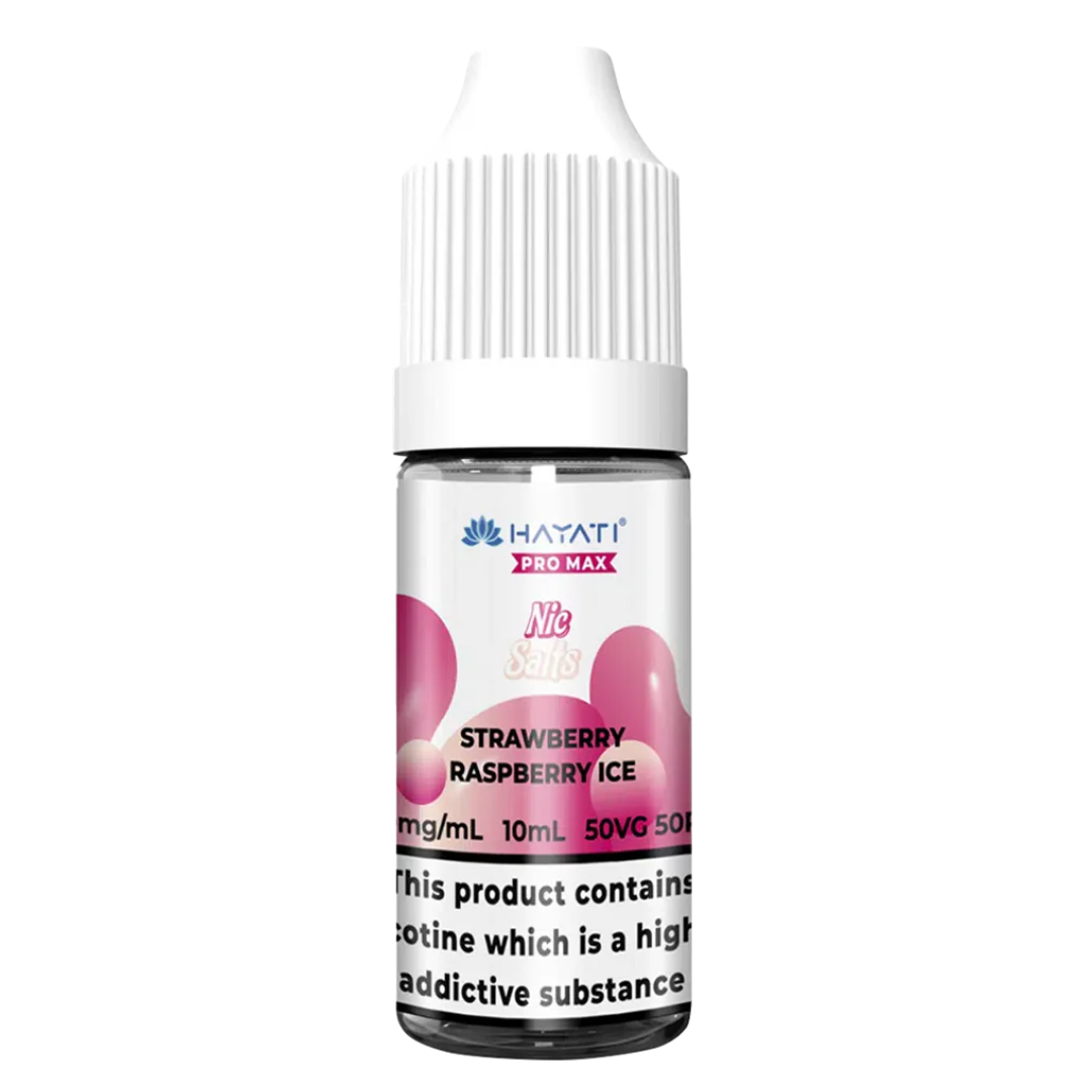 Strawberry Raspberry Ice Hayati Pro Max Salts - 10ml Nic Salt E-Liquid